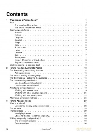 The SnapRevise Analysis Guides: How To Analyse Poetry AQA GCSE English Literature Revision Book | Includes Analyses, Structural Features, Exemplary Sample Essays [KSIĄŻKA]