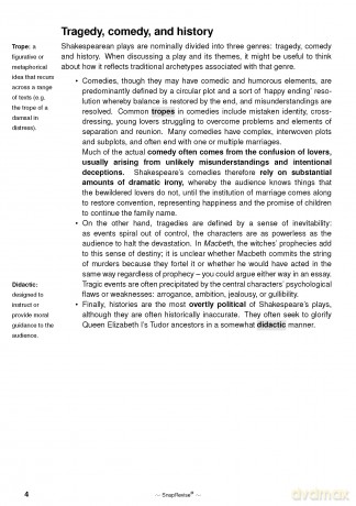 The SnapRevise Analysis Guides: How To Analyse Shakespeare AQA GCSE English Literature Revision Book | Includes Analyses, Structural Features, Exemplary Sample Essays [KSIĄŻKA]
