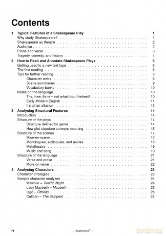 The SnapRevise Analysis Guides: How To Analyse Shakespeare AQA GCSE English Literature Revision Book | Includes Analyses, Structural Features, Exemplary Sample Essays [KSIĄŻKA]