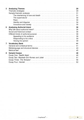 The SnapRevise Analysis Guides: How To Analyse Shakespeare AQA GCSE English Literature Revision Book | Includes Analyses, Structural Features, Exemplary Sample Essays [KSIĄŻKA]