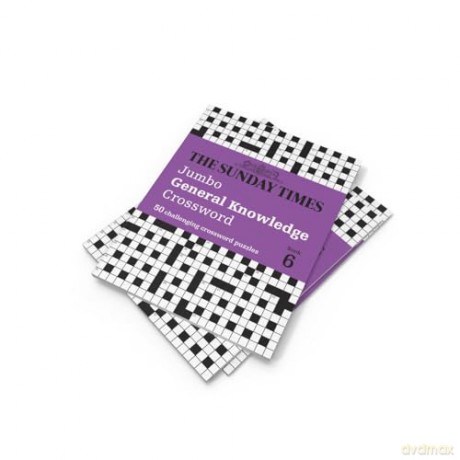 The Sunday Times Jumbo General Knowledge Crossword Book 6: 50 general knowledge crosswords [KSIĄŻKA]