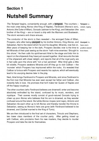 The Tempest Text Guide: AQA GCSE English Literature Revision Book | Includes Analysis, Key Quotes, Character Insights, and Sample Essays for Top Grades [KSIĄŻKA]