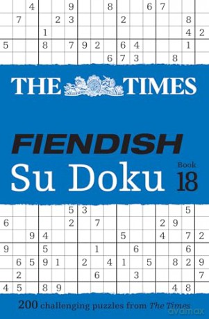 The Times Fiendish Su Doku Book 18: 200 challenging Su Doku puzzles [KSIĄŻKA]