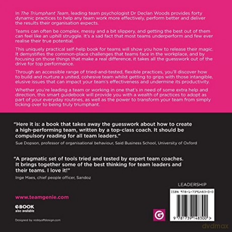 The Triumphant Team: 40 Dynamic Practices to Transform any Team [KSIĄŻKA]