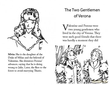 The Two Gentlemen of Verona: A Shakespeare Children's Story [KSIĄŻKA]