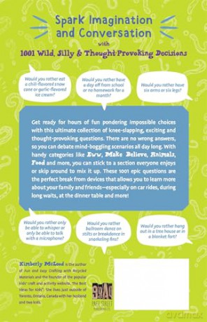 The Ultimate Book of Would You Rather Questions: 1001 Family-Friendly Challenges for Kids, Teens and Adults [KSIĄŻKA]