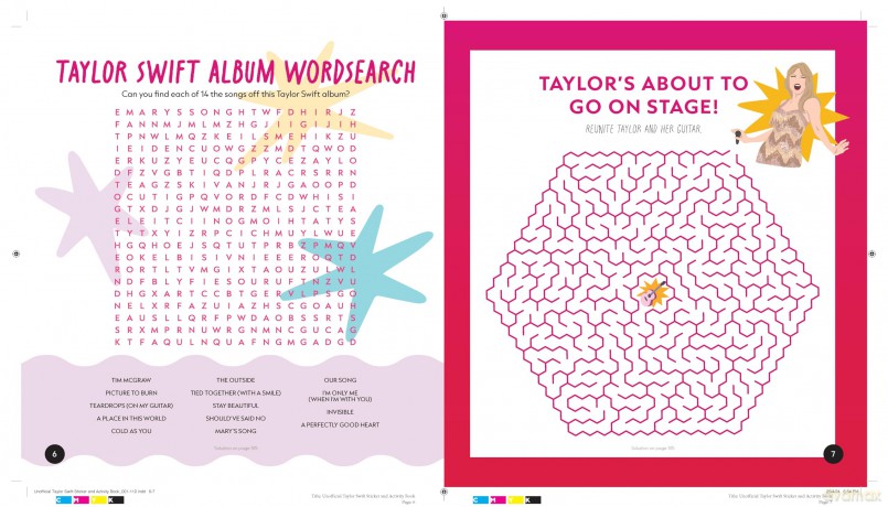 The Unofficial Taylor Swift Sticker and Activity Book: Swiftie Activities to Celebrate Music's Biggest Star - With Over 100 Stickers for the Ultimate Fan! [KSIĄŻKA]