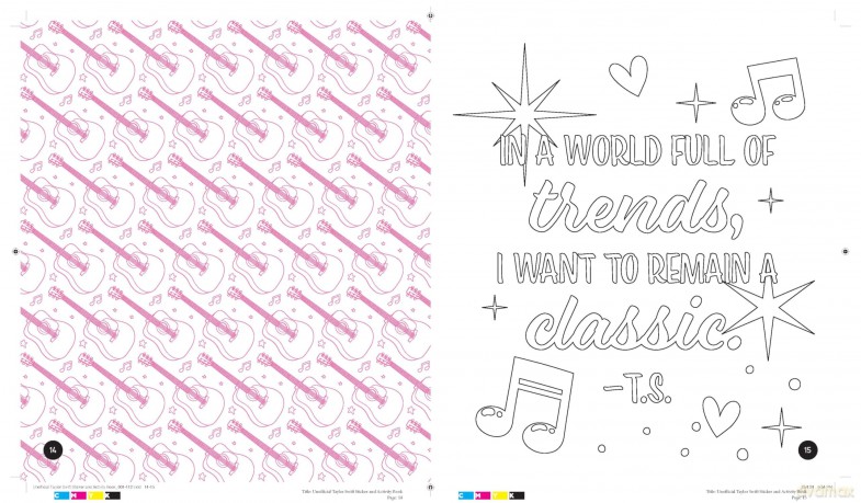 The Unofficial Taylor Swift Sticker and Activity Book: Swiftie Activities to Celebrate Music's Biggest Star - With Over 100 Stickers for the Ultimate Fan! [KSIĄŻKA]