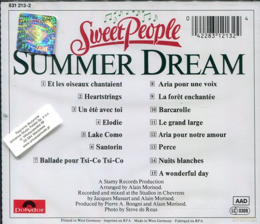 Sweet People: Summer Dream [CD]