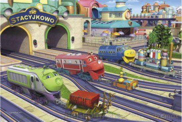Puzzle 100 - Stacyjkowo Koko,Wilson,Brewster AXEL [PUZZLE]