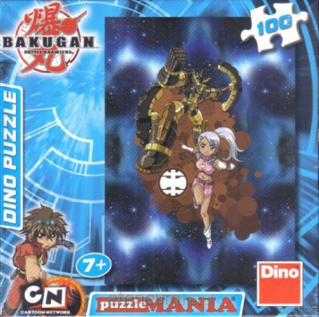 Puzzle 100 Bakugan Julie and Gold DINO [PUZZLE]
