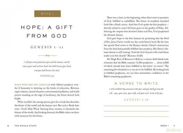 The Whole Story: A 52-Week Devotional Journey Through Every Book of the Bible [KSIĄŻKA]