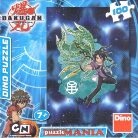 Puzzle 100 Bakugan Shun and Phoe DINO [PUZZLE]