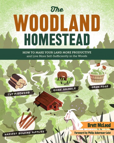 The Woodland Homestead: How to Make Your Land More Productive and Live More Self-Sufficiently in the Woods [KSIĄŻKA]