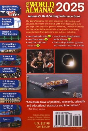 The World Almanac and Book of Facts 2025 [KSIĄŻKA]