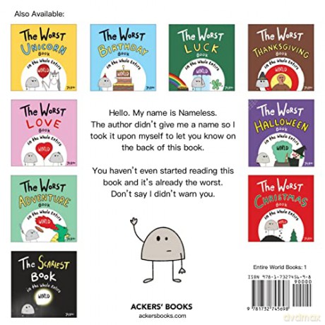 The Worst Book in the Whole Entire World: 1 [KSIĄŻKA]