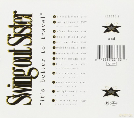 Swing Out Sister: It\'s Better To Travel [CD]