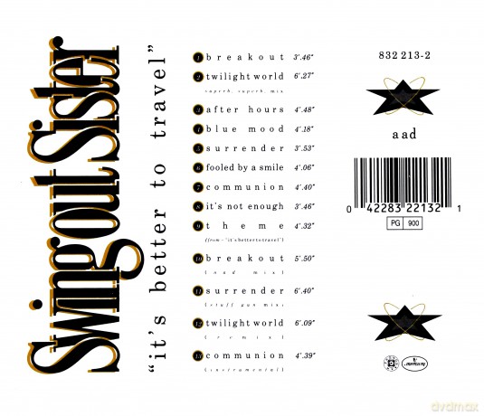 Swing Out Sister: It\'s Better To Travel [CD]