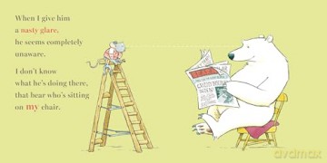 There's a Bear on My Chair: 10th Anniversary Edition [KSIĄŻKA]