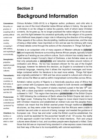 Things Fall Apart Text Guide: A-Level English Literature Revision Book | Includes Analysis, Key Quotes, Character Insights, and Sample Essays for Top Grades [KSIĄŻKA]