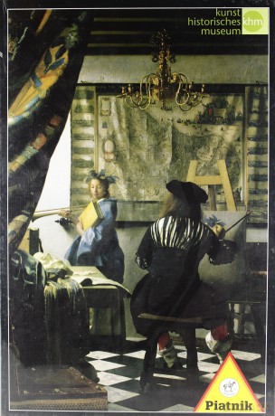 Puzzle 1000 - Vermeer, Alegoria malarstwa PIATNIK [PUZZLE]