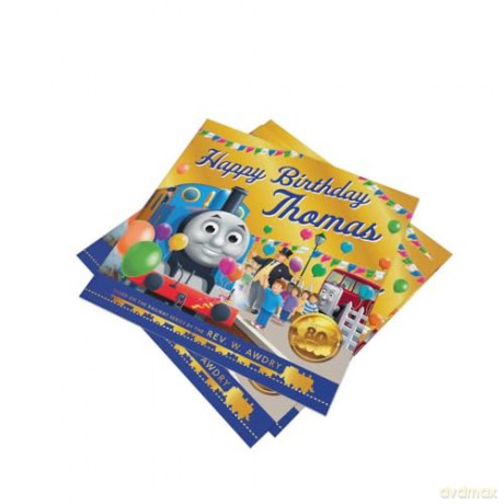 Thomas and Friends: Happy Birthday Thomas: An illustrated gift storybook perfect for young fans of trains and transport celebrating birthdays [KSIĄŻKA]