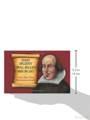 Thou Spleeny Swag-Bellied Miscreant: Create Your Own Shakespearean Insults [KSIĄŻKA]