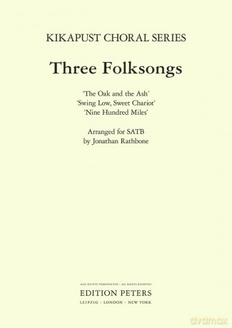 Three Folk Songs [KSIĄŻKA]