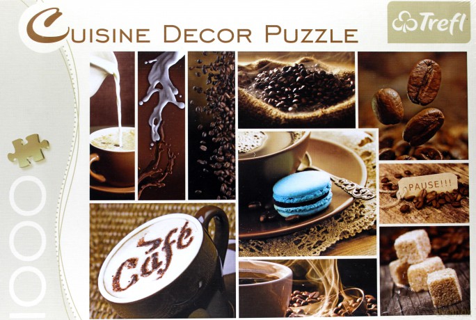 Puzzle 1000 Cuisine Decor - Kawa TREFL [PUZZLE]