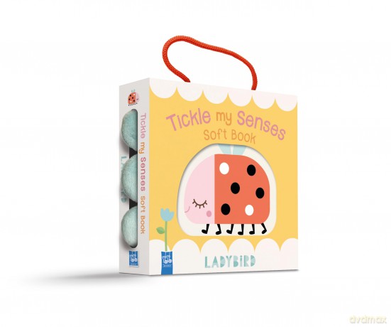 Tickle my senses soft book: Ladybird [KSIĄŻKA]