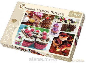 Puzzle 1000 Cuisine Decor - Muffiny TREFL [PUZZLE]
