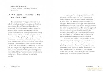 Tips from the Top: Architects Share Their Advice for Success [KSIĄŻKA]
