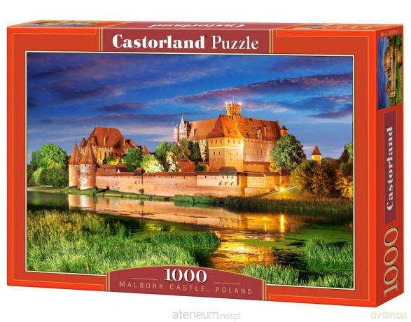 Puzzle 1000 Malbork Castle, Poland CASTOR 126706 [PUZZLE]