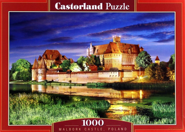 Puzzle 1000 Malbork Castle, Poland CASTOR 126706 [PUZZLE]