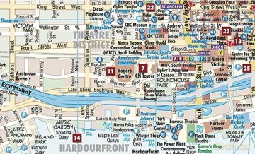 Toronto Borch Map [KSIĄŻKA]