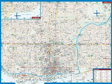 Toronto Borch Map [KSIĄŻKA]