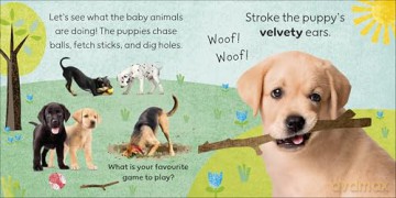 Touch and Feel Baby Animals: With Tactiles for Toddlers to Explore [KSIĄŻKA]