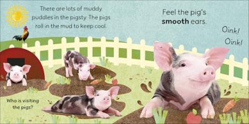 Touch and Feel Farm: With Tactiles for Toddlers to Explore [KSIĄŻKA]