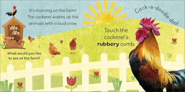 Touch and Feel Farm: With Tactiles for Toddlers to Explore [KSIĄŻKA]