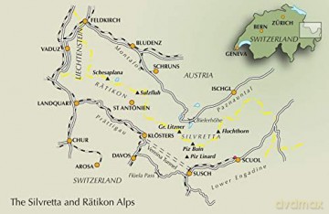 Trekking in the Silvretta and Ratikon Alps: Short Treks and Hut-to-Hut Day Routes [KSIĄŻKA]