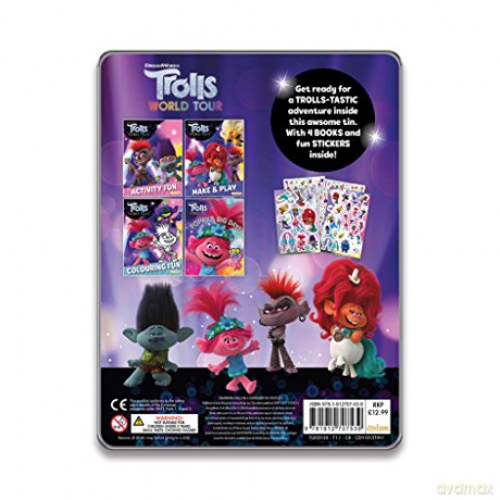 Trolls World Tour Tin of Books [KSIĄŻKA]