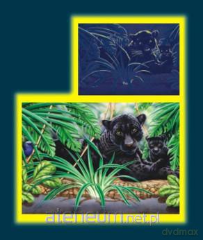 Puzzle 1000 Pantery w dżungli Neon DINO [PUZZLE]