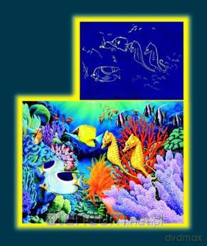 Puzzle 1000 Podwodne życie Neon DINO [PUZZLE]