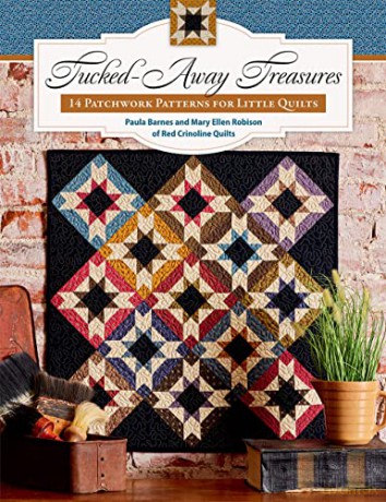 Tucked-Away Treasures: 14 Patchwork Patterns for Little Quilts [KSIĄŻKA]