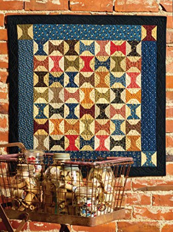 Tucked-Away Treasures: 14 Patchwork Patterns for Little Quilts [KSIĄŻKA]
