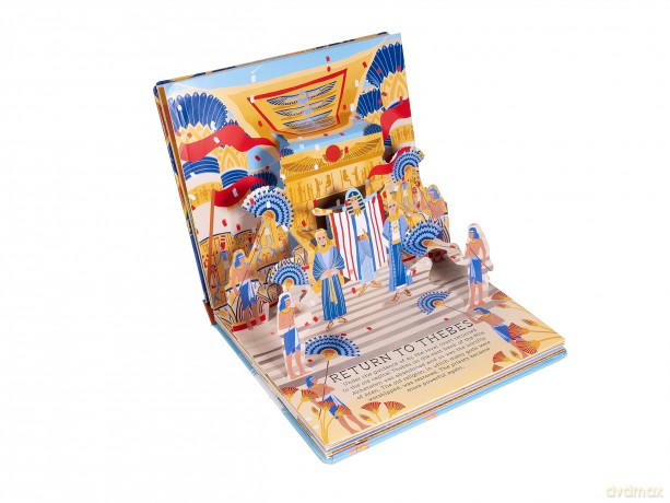 Tutankhamun Pop-Ups [KSIĄŻKA]