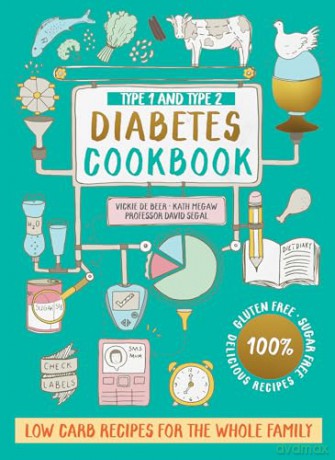 Type 1 and Type 2 Diabetes Cookbook: The revised and updated handbook for 2025 with low carb, healthy recipes to control blood sugar levels for all the family [KSIĄŻKA]