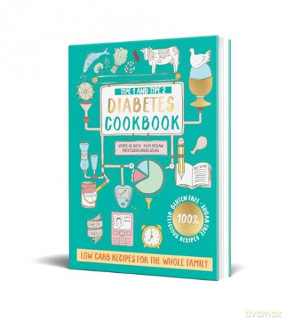 Type 1 and Type 2 Diabetes Cookbook: The revised and updated handbook for 2025 with low carb, healthy recipes to control blood sugar levels for all the family [KSIĄŻKA]