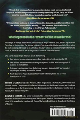 UFO Secrets Inside Wright-Patterson: Eyewitness Accounts from the Real Area 51 [KSIĄŻKA]