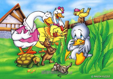 Puzzle 104 - Brzydkie Kaczątko MAXIM [PUZZLE]